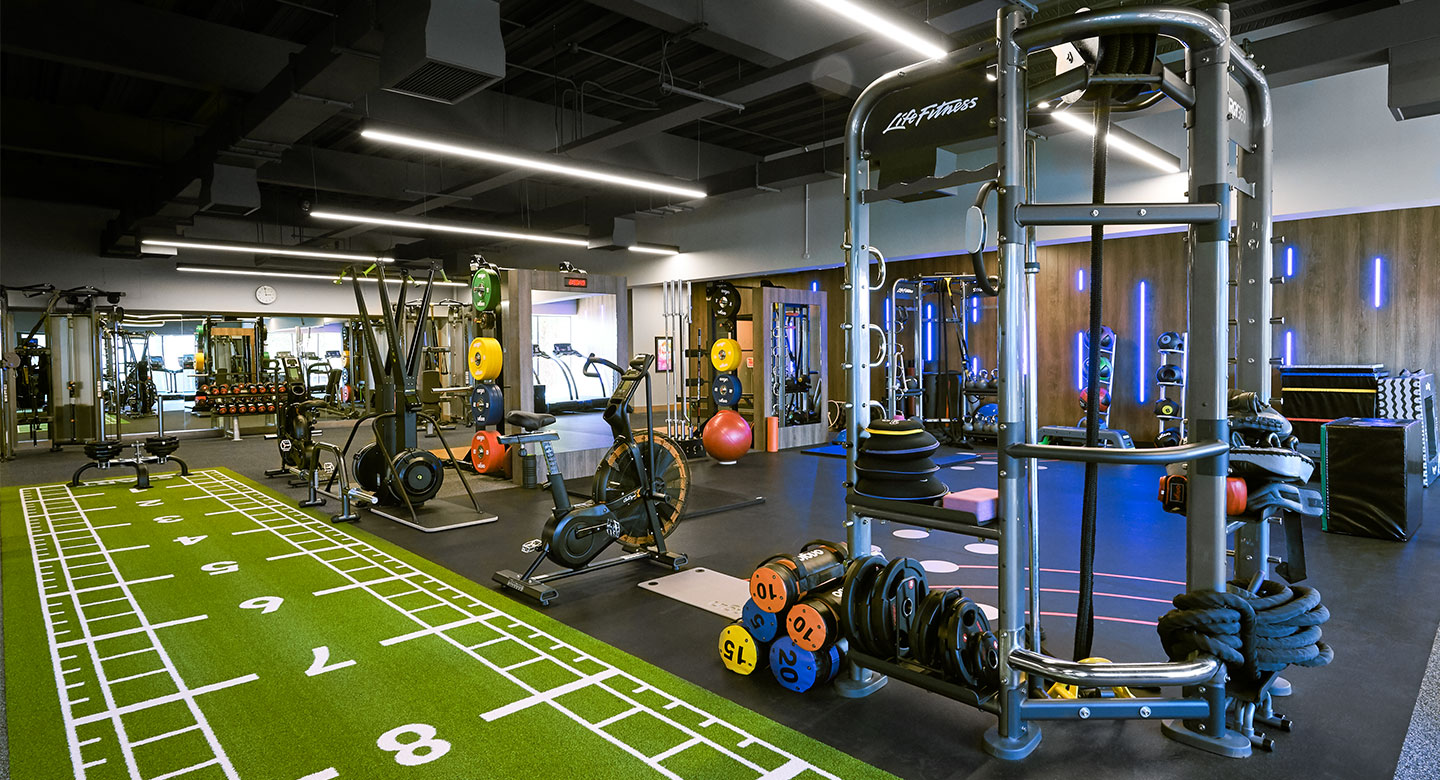 Image of the gym area at Harbour Club Chelsea