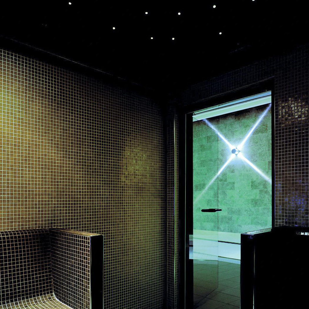 Steam room at Harbour Club