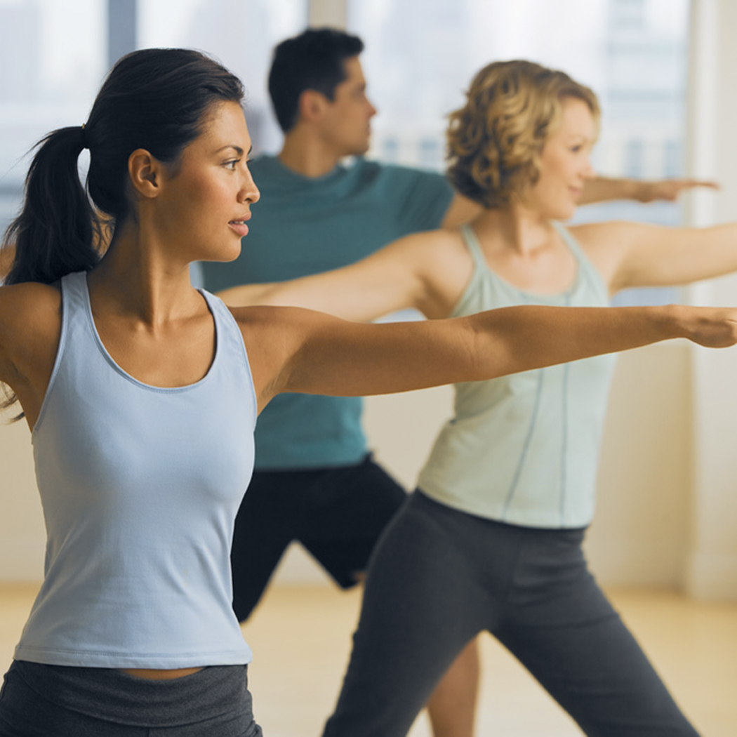 Yoga class at Harbour Clubs